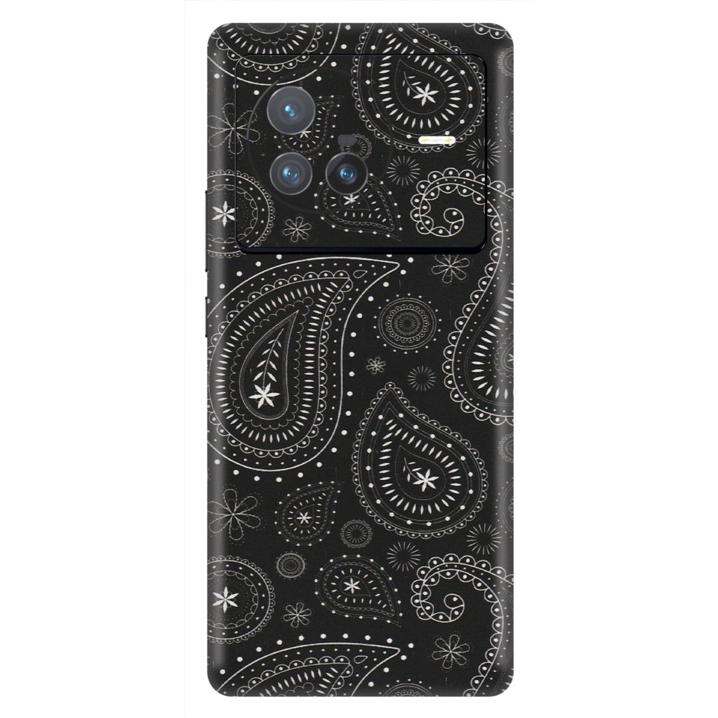 VIVO Z/V/X/T/U/S Series Phone Skins (All Models) - Black Sober Kerry - Matte Finish (M-37) Vivo X80 (5G)