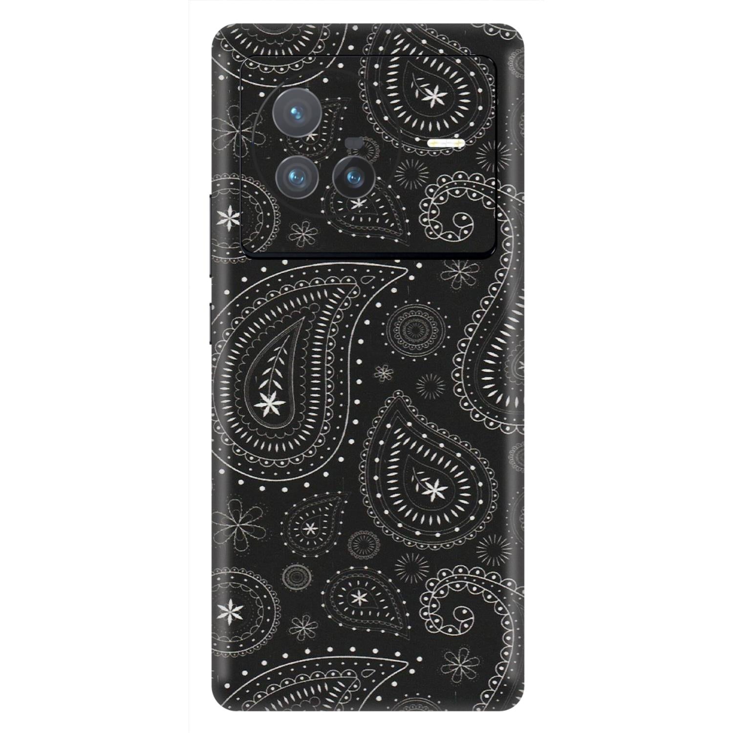 VIVO Z/V/X/T/U/S Series Phone Skins (All Models) - Black Sober Kerry - Matte Finish (M-37) Vivo X80 (5G)