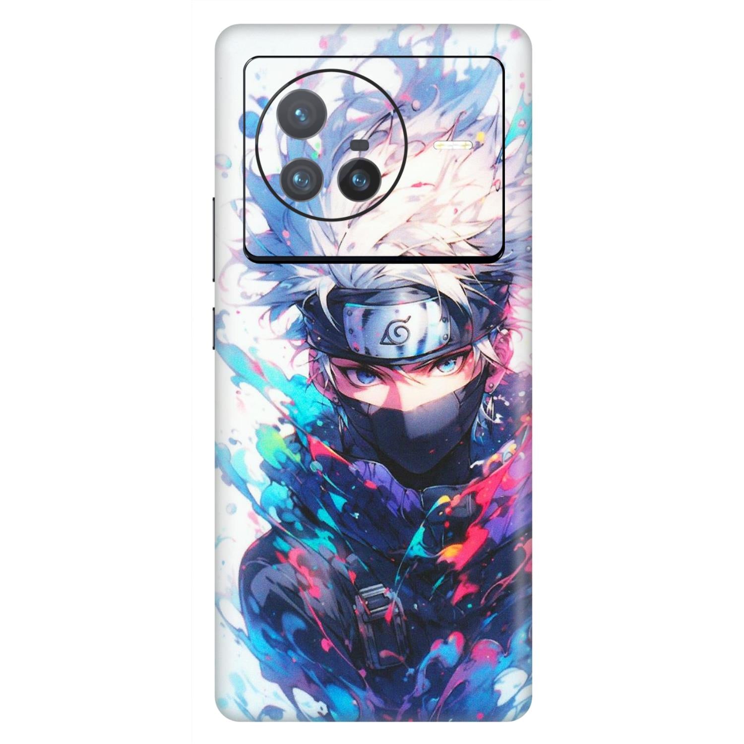 VIVO Z/V/X/T/U/S Series Phone Skins (All Models) - Naruto Face Mask - Matte Finish (M-03) Vivo X80 (5G)