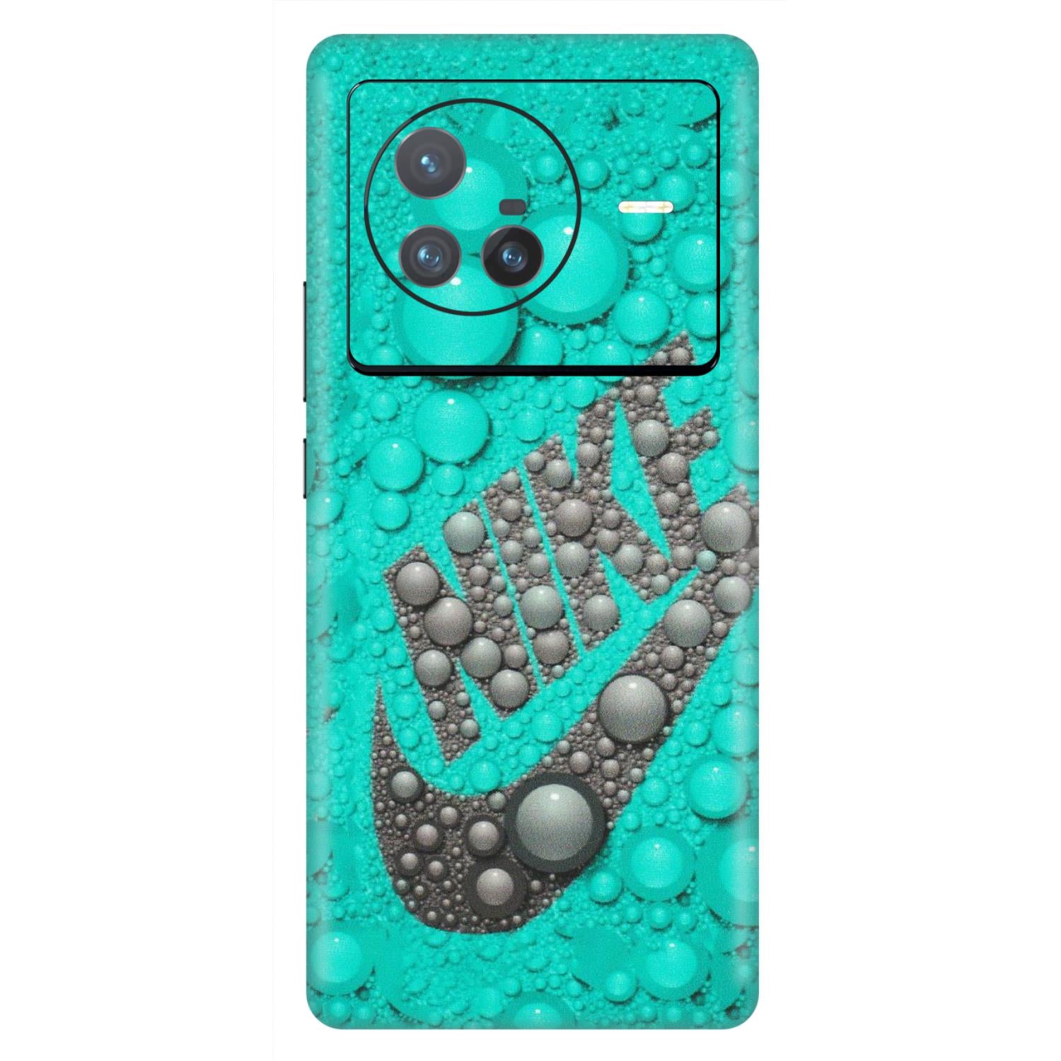 VIVO Z/V/X/T/U/S Series Phone Skins (All Models) - Shoe Brand Bubbles - Matte Finish (M-42) Vivo X80 (5G)