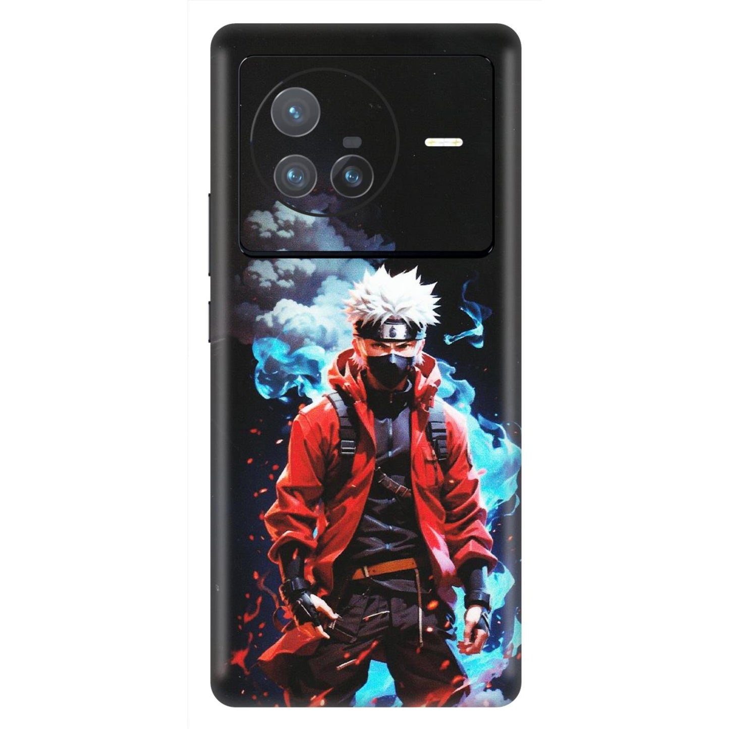 VIVO Z/V/X/T/U/S Series Phone Skins (All Models) - Kakashi Hatake Naruto - Matte Finish (M-60) Vivo X80 (5G)