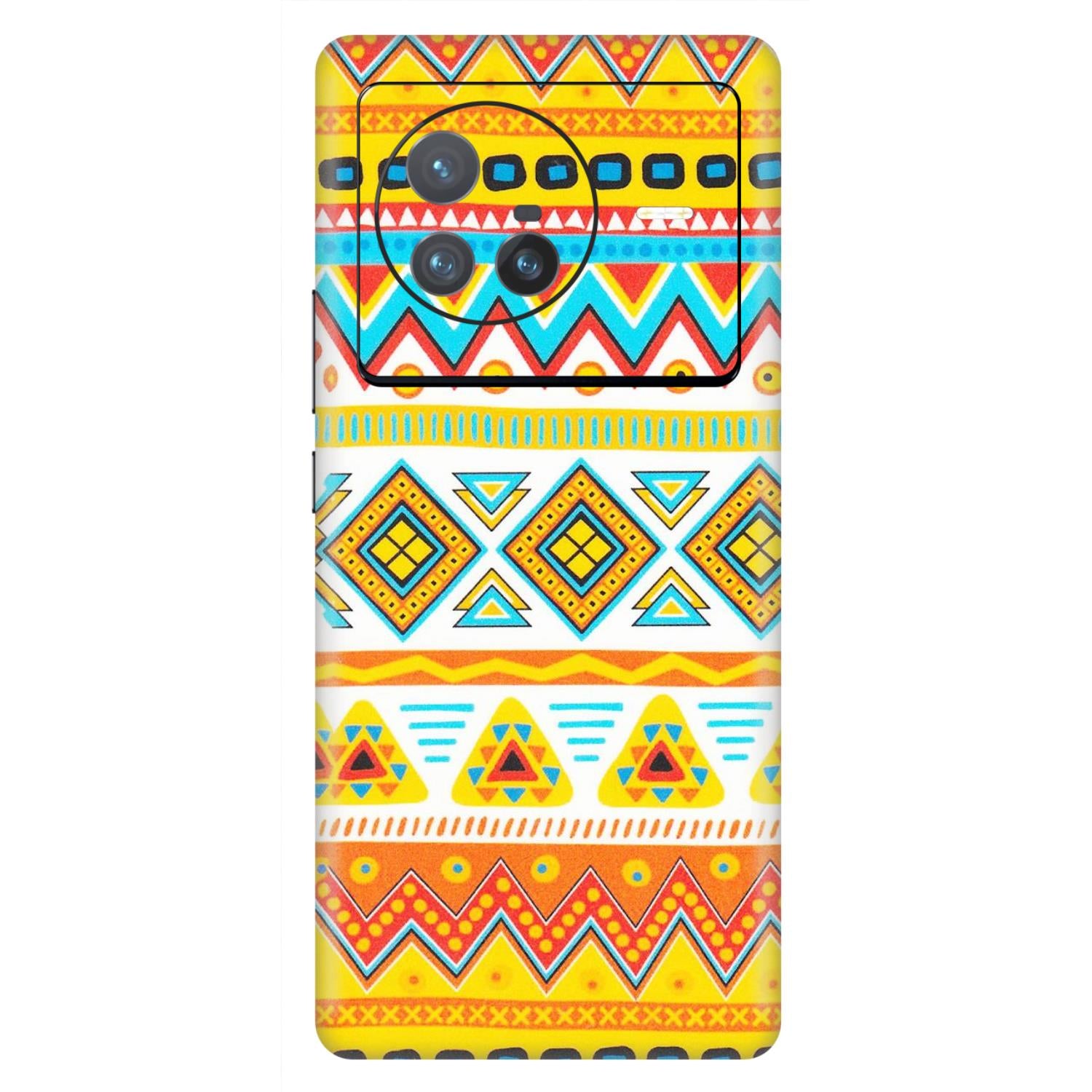VIVO Z/V/X/T/U/S Series Phone Skins (All Models) - Mexican Abstract - Matte Finish (M-71) Vivo X80 (5G)