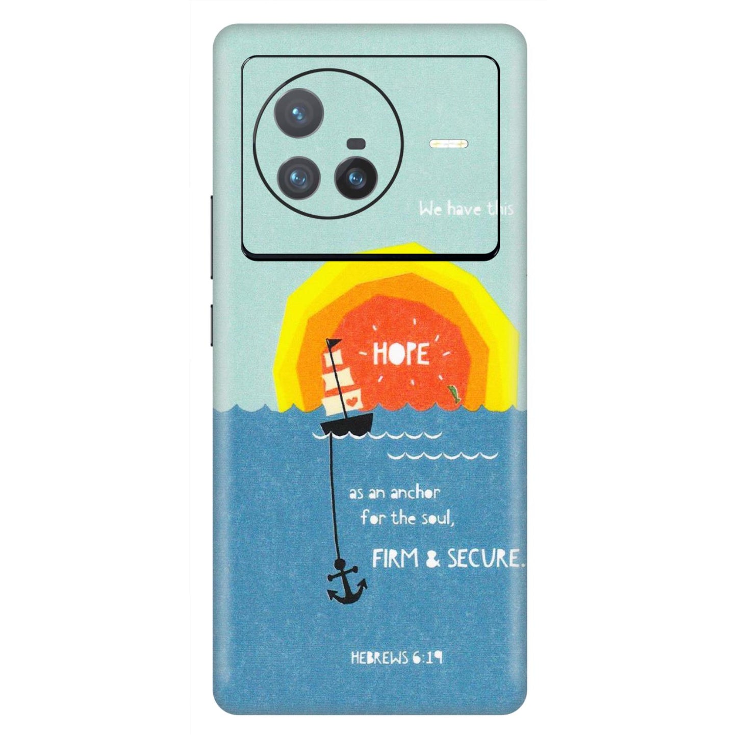 VIVO Z/V/X/T/U/S Series Phone Skins (All Models) - A Beautiful Sunset of Hope - Matte Finish (M-75) Vivo X80 (5G)