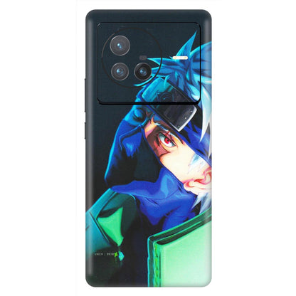 VIVO Z/V/X/T/U/S Series Phone Skins (All Models) - Evil Anime Look - Matte Finish (M-90) Vivo X80 (5G)