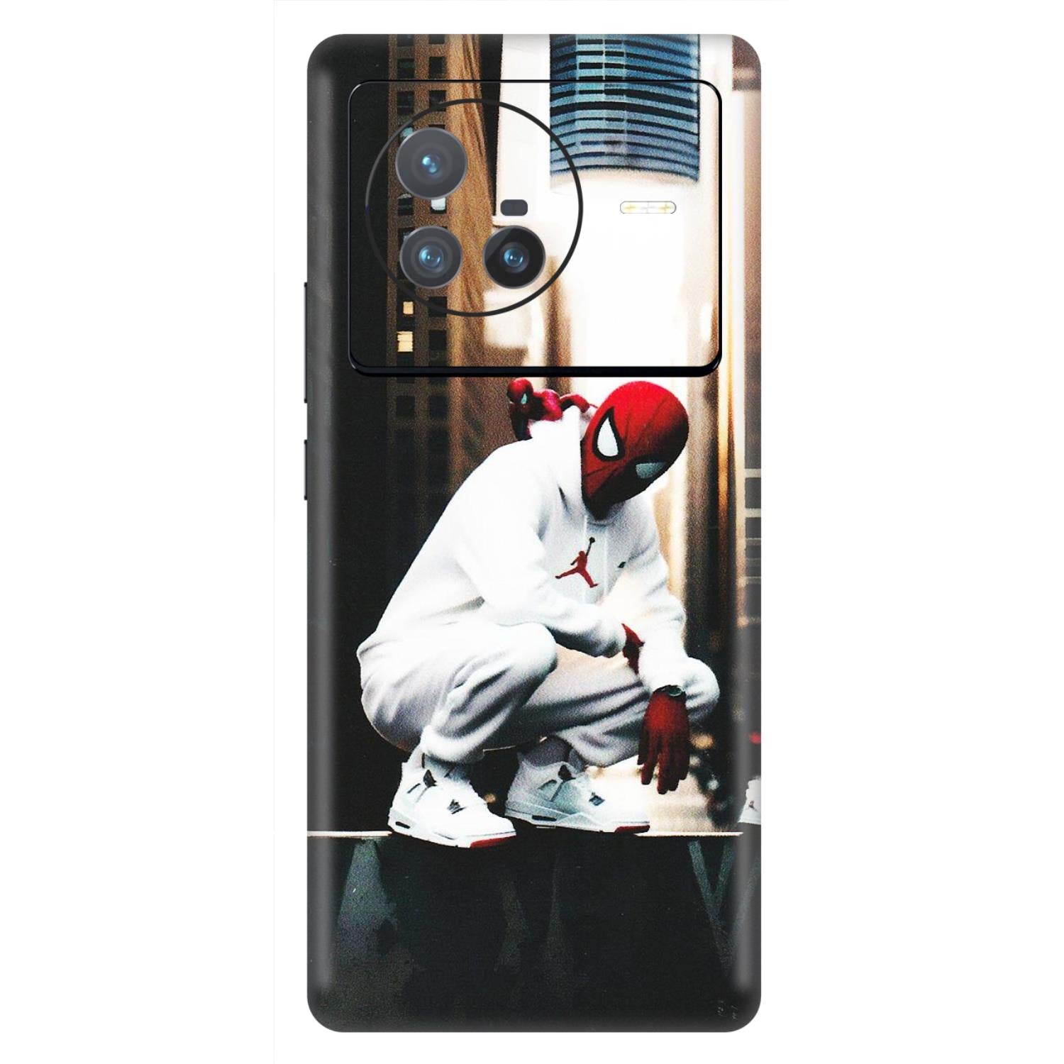 VIVO Z/V/X/T/U/S Series Phone Skins (All Models) - Sportsman Spider Man - Matte Finish (M-94) Vivo X80 (5G)