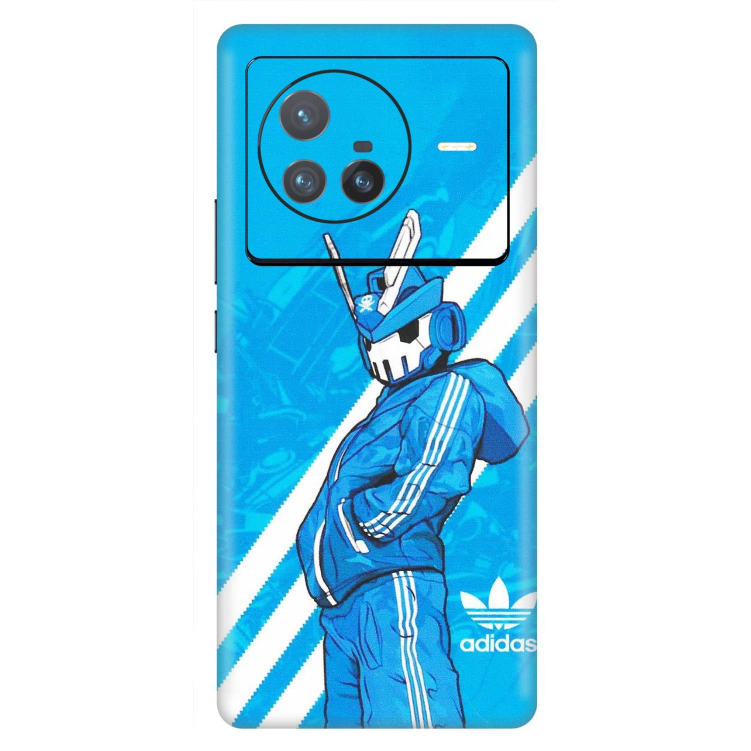 VIVO Z/V/X/T/U/S Series Phone Skins (All Models) - Battle of Adidas - Matte Finish (M-98) Vivo X80 (5G)