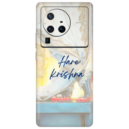 VIVO Z/V/X/T/U/S Series Phone Skins (All Models) - Hare Krishna - 3D Embossed Finish (L-03) Vivo X80 Pro (5G)