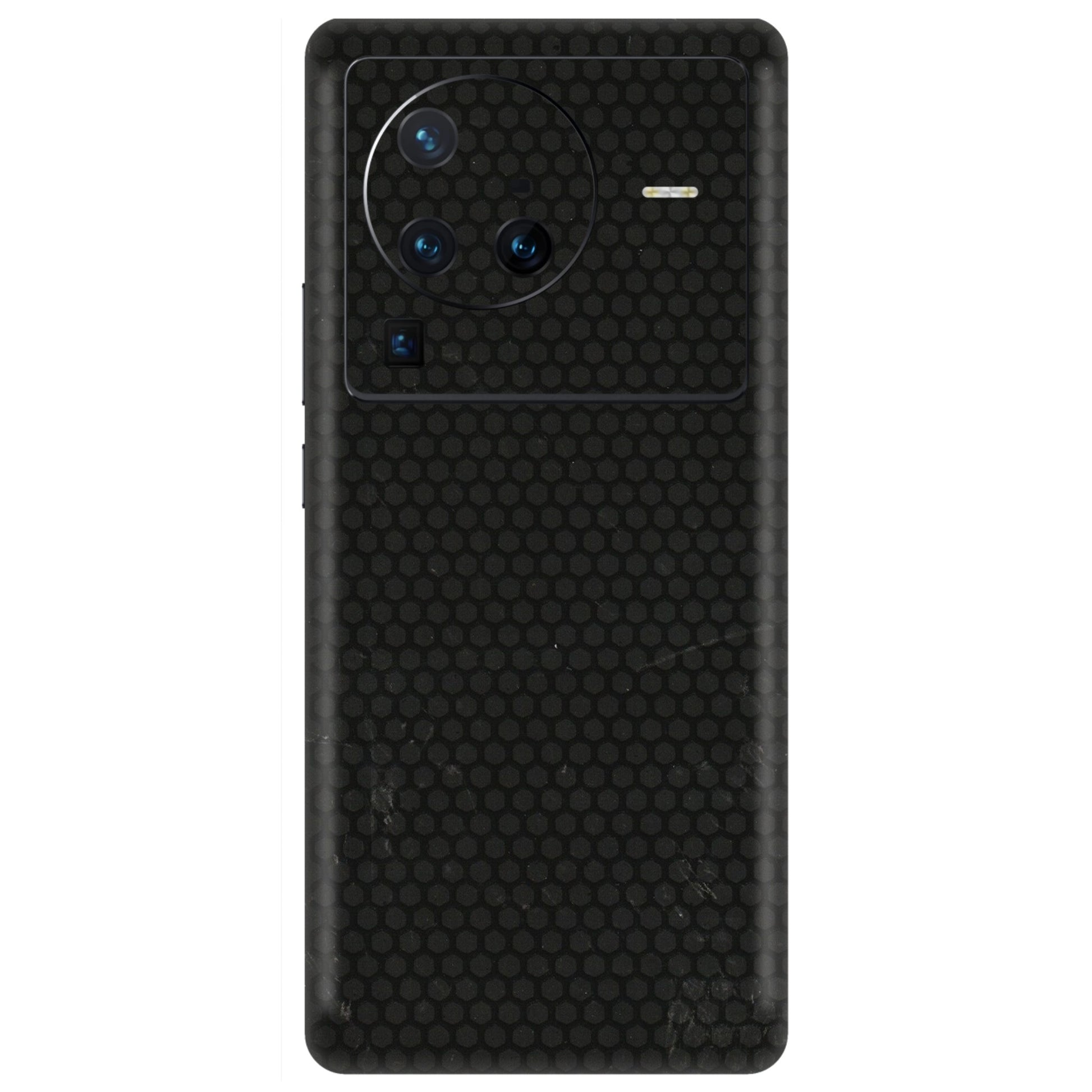 VIVO Z/V/X/T/U/S Series Phone Skins (All Models) - Black honeycomb - 3D Embossed Finish (L-114) Vivo X80 Pro (5G)