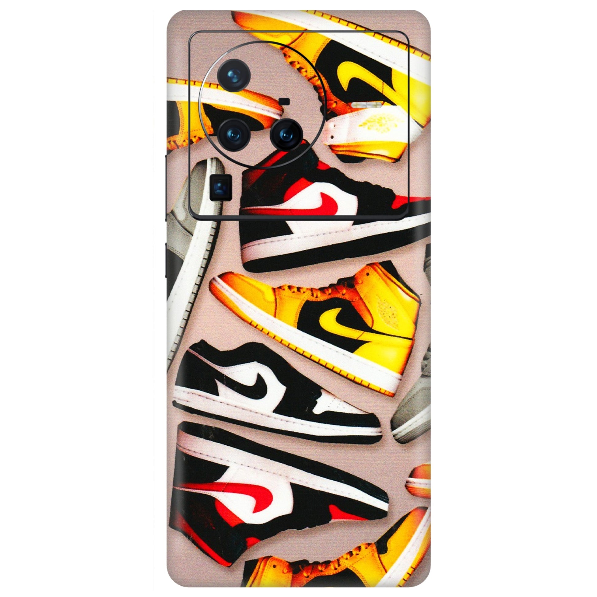 VIVO Z/V/X/T/U/S Series Phone Skins (All Models) - Sneaker Lover - 3D Embossed Finish (L-135) Vivo X80 Pro (5G)