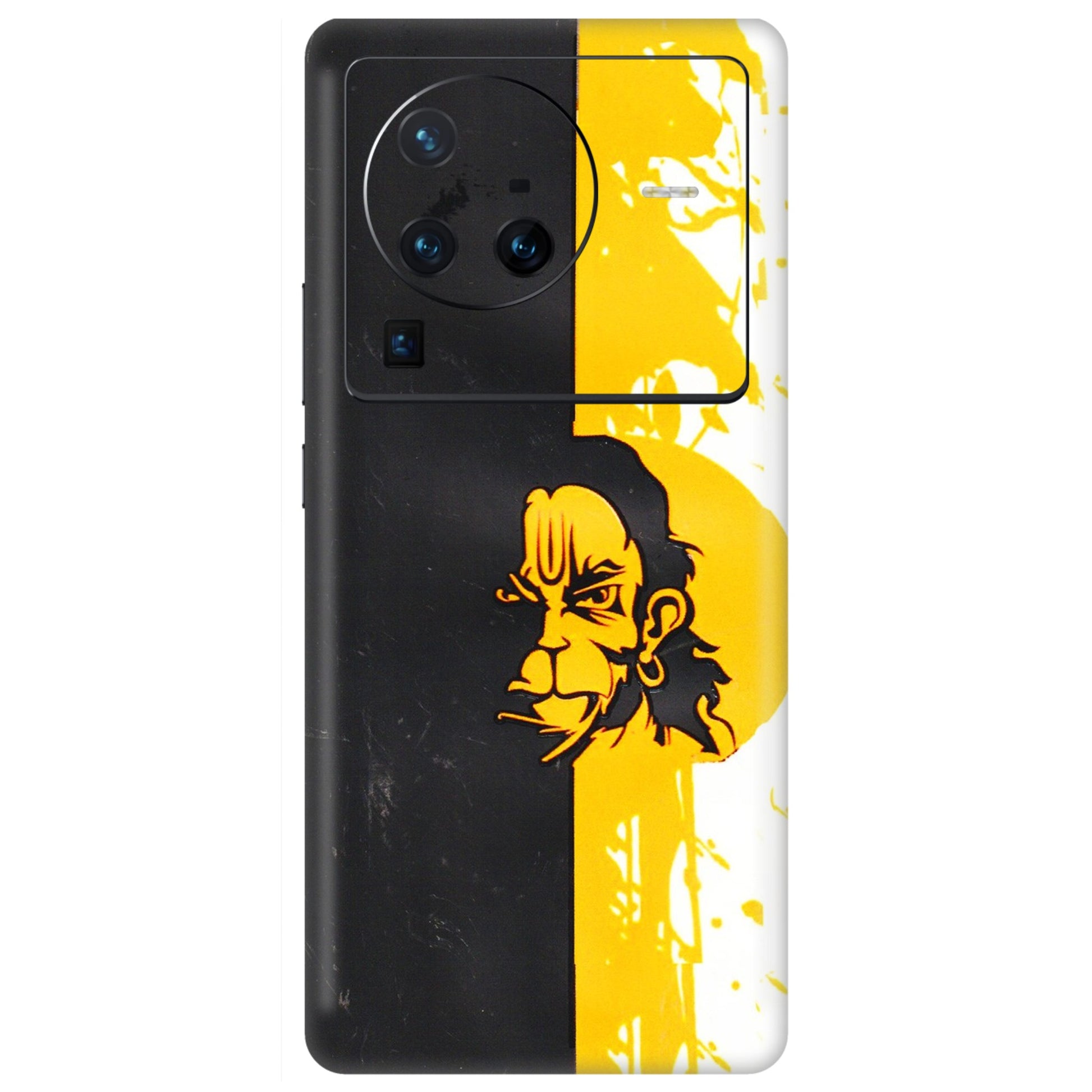 VIVO Z/V/X/T/U/S Series Phone Skins (All Models) - Bajrangbali - 3D Embossed Finish (L-151) Vivo X80 Pro (5G)