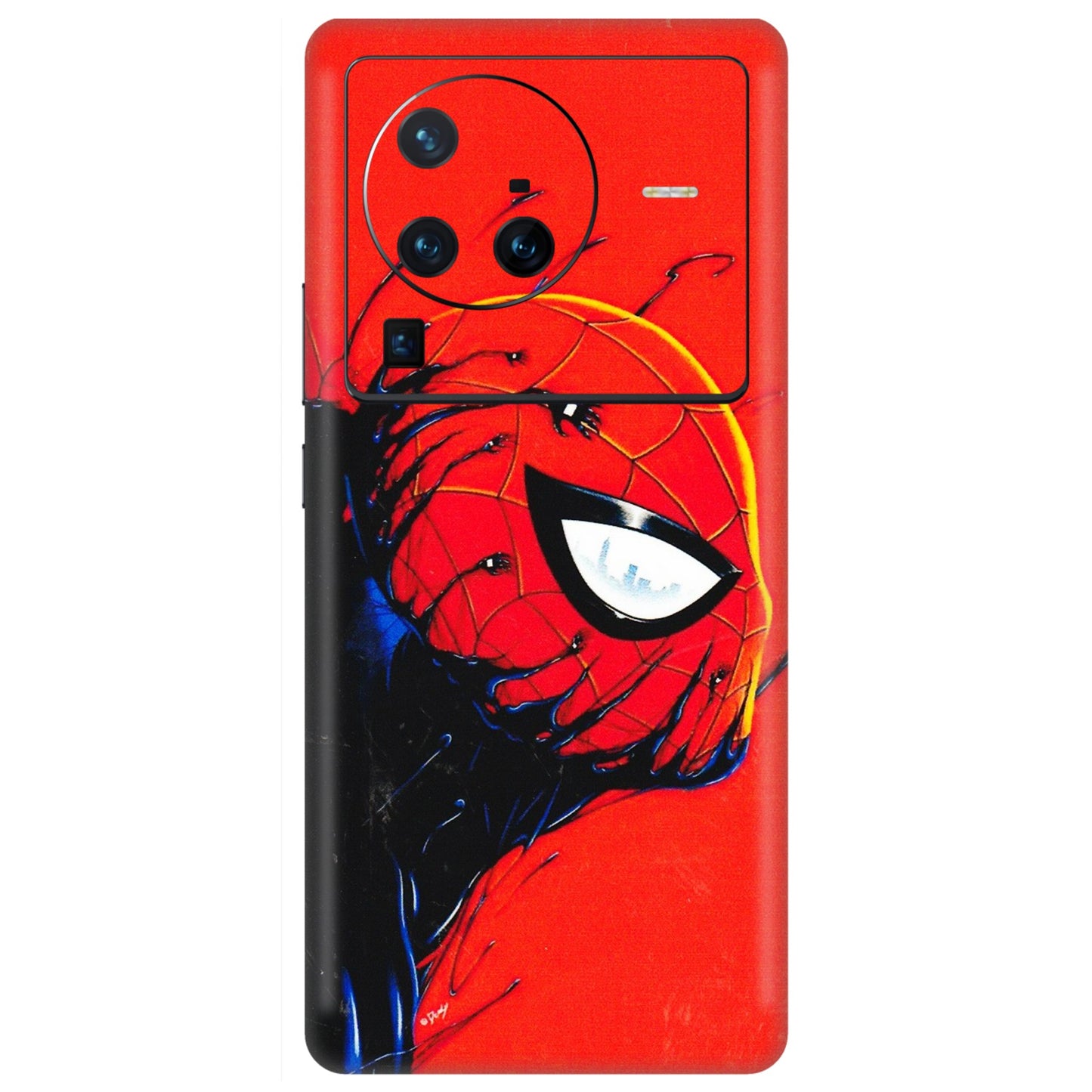 VIVO Z/V/X/T/U/S Series Phone Skins (All Models) - Spiderman Face Venom - 3D Embossed Finish (L-165) Vivo X80 Pro (5G)