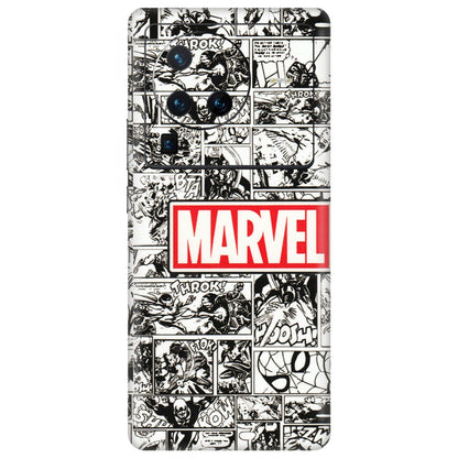 VIVO Z/V/X/T/U/S Series Phone Skins (All Models) - Marvel Comic - 3D Embossed Finish (L-171) Vivo X80 Pro (5G)