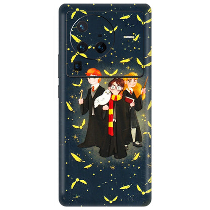 VIVO Z/V/X/T/U/S Series Phone Skins (All Models) - Harry Potter - 3D Embossed Finish (L-183) Vivo X80 Pro (5G)