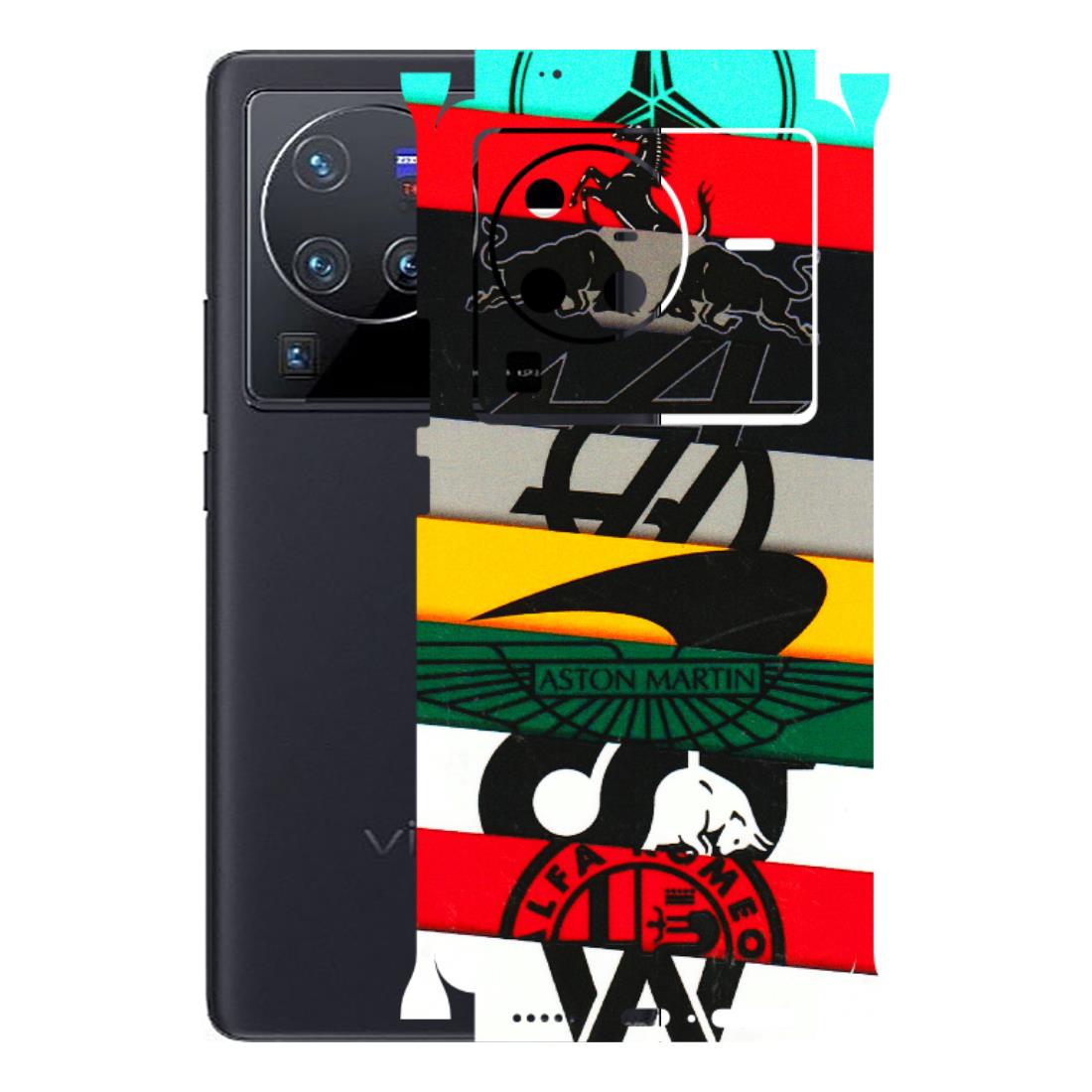 VIVO Z/V/X/T/U/S Series Phone Skins (All Models) - Multi Designer Brands - 3D Embossed Finish (L-187) Vivo X80 Pro (5G)