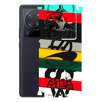 VIVO Z/V/X/T/U/S Series Phone Skins (All Models) - Multi Designer Brands - 3D Embossed Finish (L-187) Vivo X80 Pro (5G)