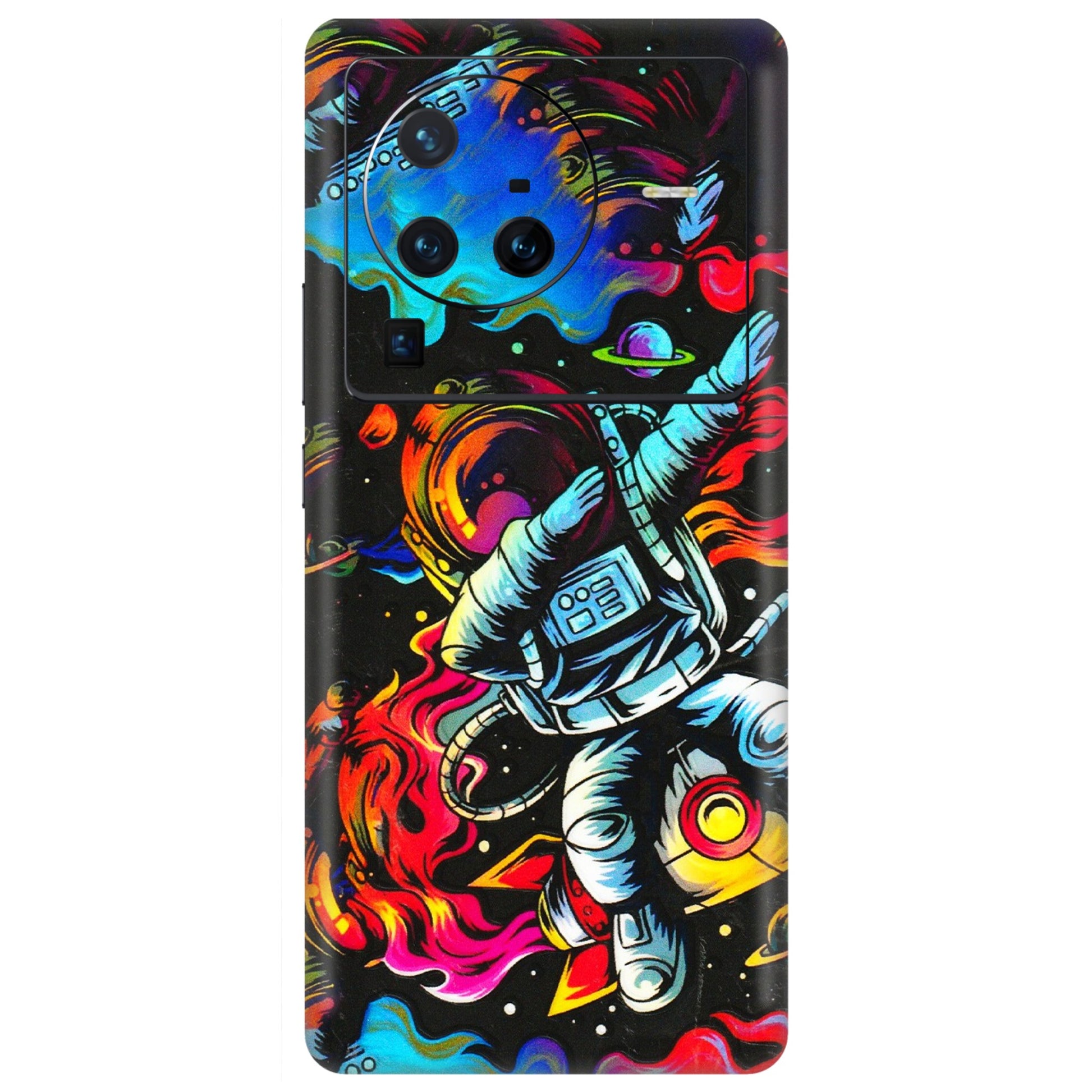 VIVO Z/V/X/T/U/S Series Phone Skins (All Models) - Astronaut Dope - 3D Embossed Finish (L-191) Vivo X80 Pro (5G)