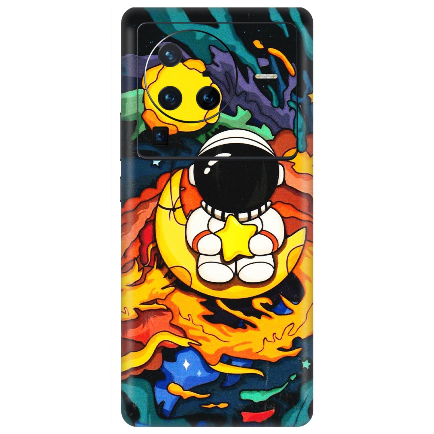 VIVO Z/V/X/T/U/S Series Phone Skins (All Models) - Baby Astronaut - 3D Embossed Finish (L-197) Vivo X80 Pro (5G)