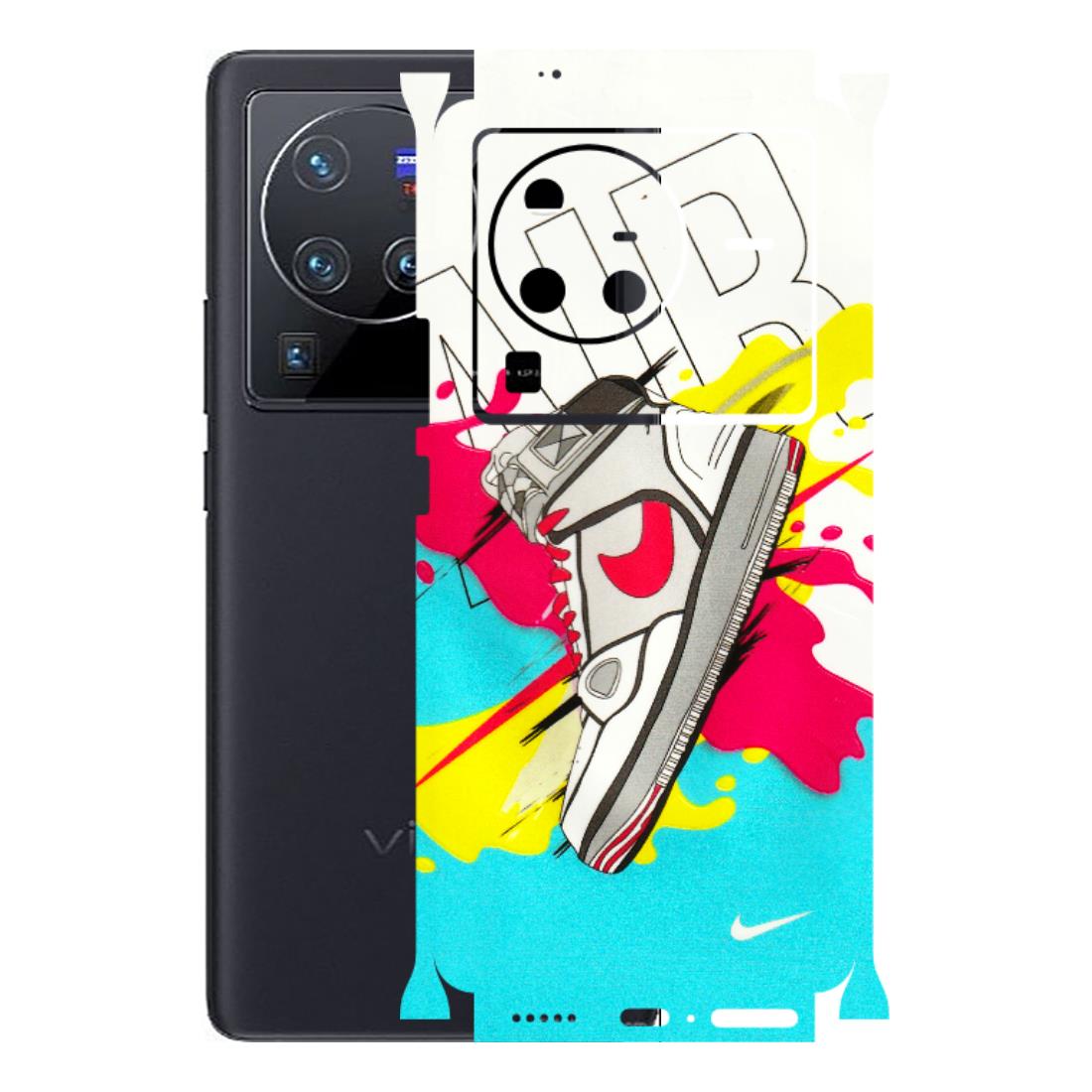 VIVO Z/V/X/T/U/S Series Phone Skins (All Models) - Sneaker - 3D Embossed Finish (L-207) Vivo X80 Pro (5G)
