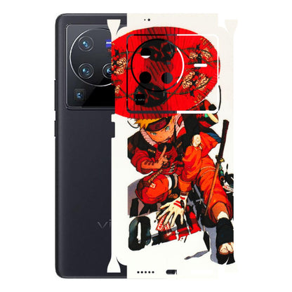 VIVO Z/V/X/T/U/S Series Phone Skins (All Models) - Naruto - 3D Embossed Finish (L-208) Vivo X80 Pro (5G)