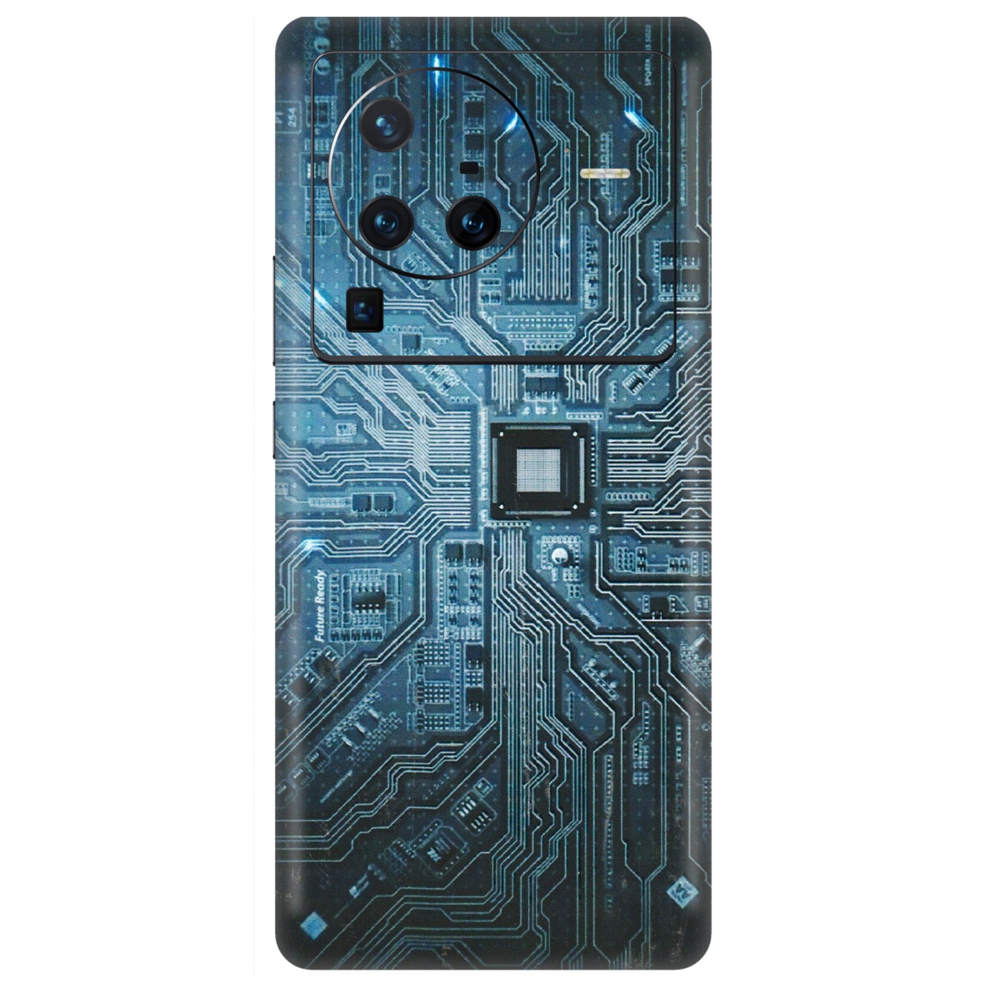 VIVO Z/V/X/T/U/S Series Phone Skins (All Models) - Original Circuit - 3D Embossed Finish (L-267) Vivo X80 Pro (5G)
