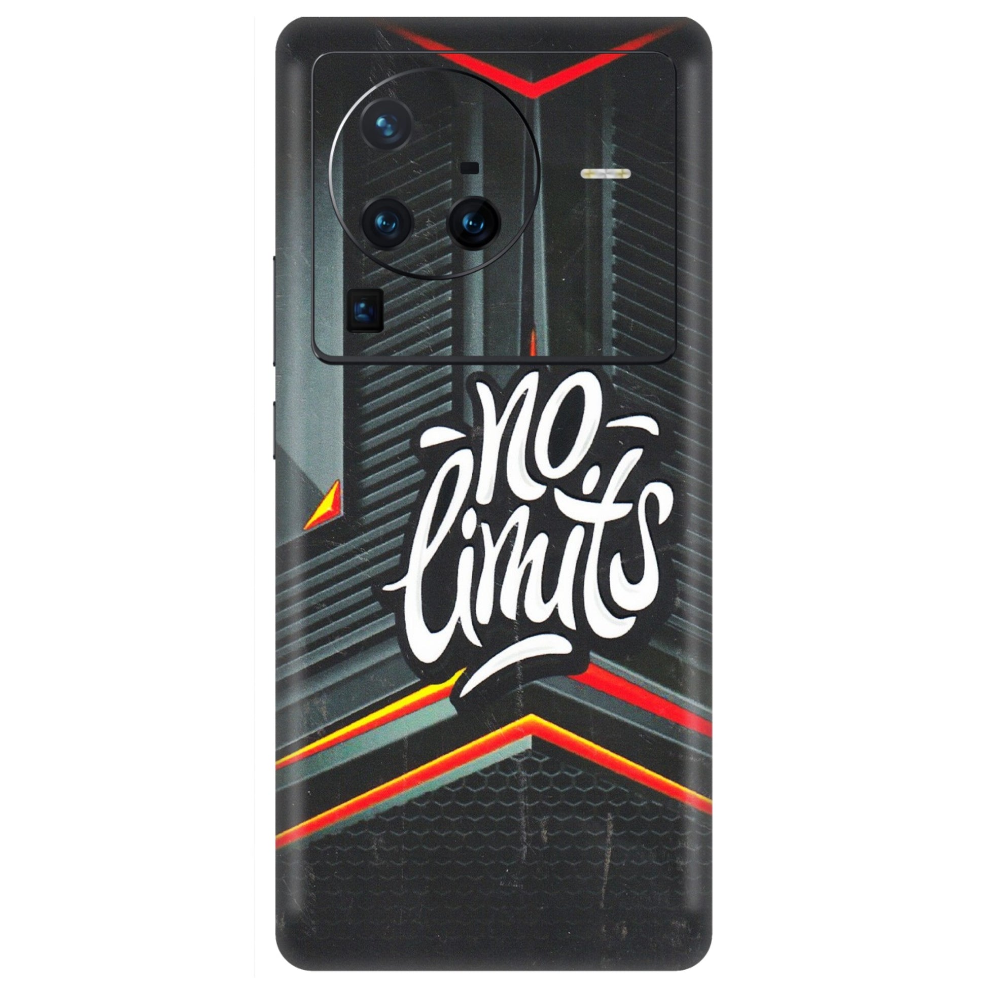 VIVO Z/V/X/T/U/S Series Phone Skins (All Models) - No Limits - 3D Embossed Finish (L-286) Vivo X80 Pro (5G)