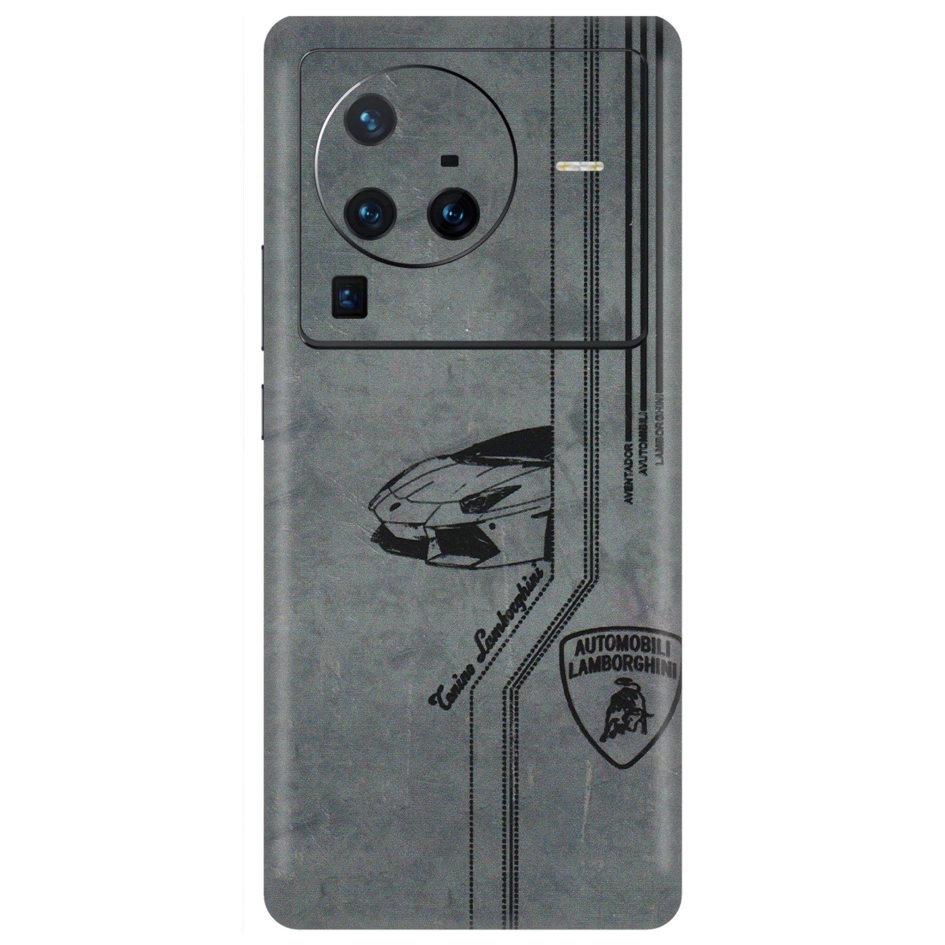 VIVO Z/V/X/T/U/S Series Phone Skins (All Models) - New Lamborgini Aventador - 3D Embossed Finish (L-321) Vivo X80 Pro (5G)