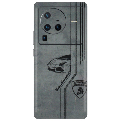 VIVO Z/V/X/T/U/S Series Phone Skins (All Models) - New Lamborgini Aventador - 3D Embossed Finish (L-321) Vivo X80 Pro (5G)