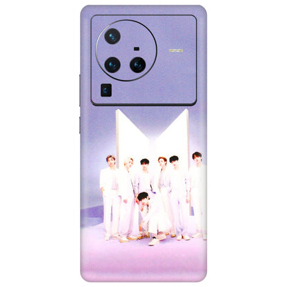 VIVO Z/V/X/T/U/S Series Phone Skins (All Models) - BTS - 3D Embossed Finish (L-94) Vivo X80 Pro (5G)