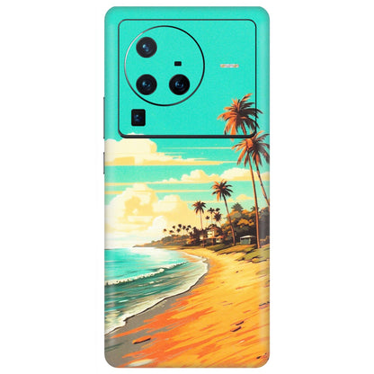 VIVO Z/V/X/T/U/S Series Phone Skins (All Models) - Miami Beach - Matte Finish (M-136) Vivo X80 Pro (5G)