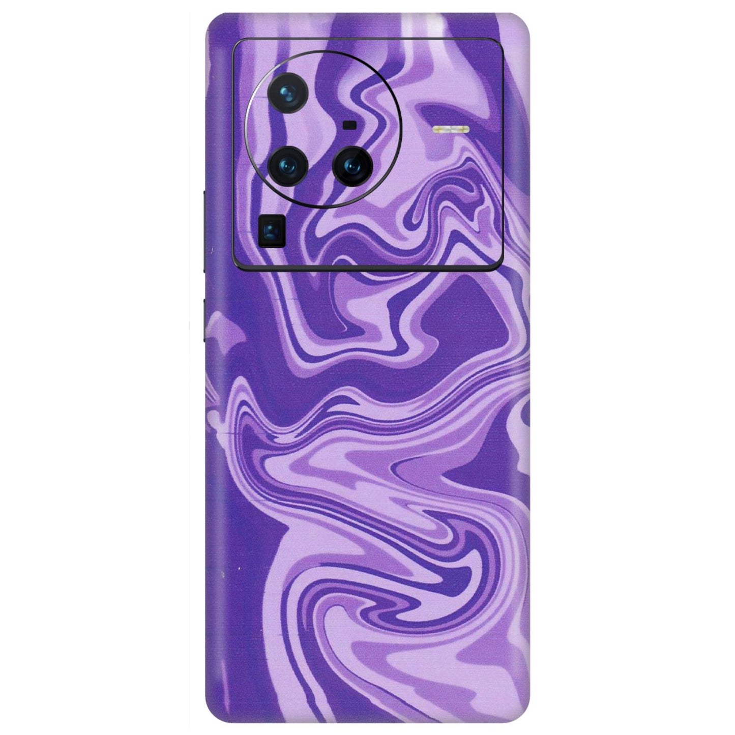 VIVO Z/V/X/T/U/S Series Phone Skins (All Models) - Hazy Purple Nights - Matte Finish (M-14) Vivo X80 Pro (5G)