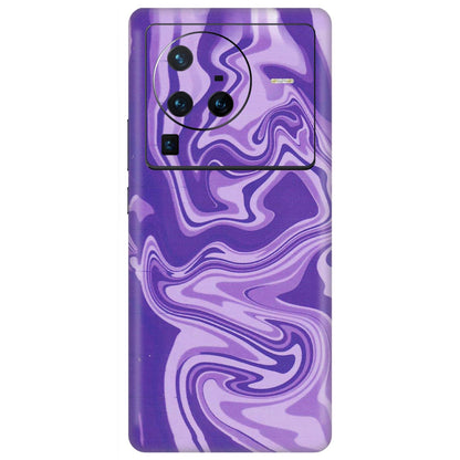 VIVO Z/V/X/T/U/S Series Phone Skins (All Models) - Hazy Purple Nights - Matte Finish (M-14) Vivo X80 Pro (5G)