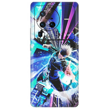 VIVO Z/V/X/T/U/S Series Phone Skins (All Models) - Manga Action Jujustu Kaisen Anime - Matte Finish (M-155) Vivo X80 Pro (5G)