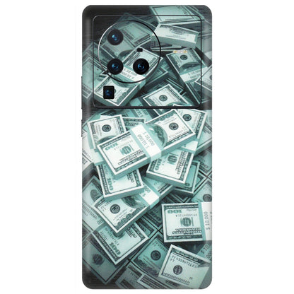 VIVO Z/V/X/T/U/S Series Phone Skins (All Models) - Hundred Dollar Bill - Matte Finish (M-162) Vivo X80 Pro (5G)