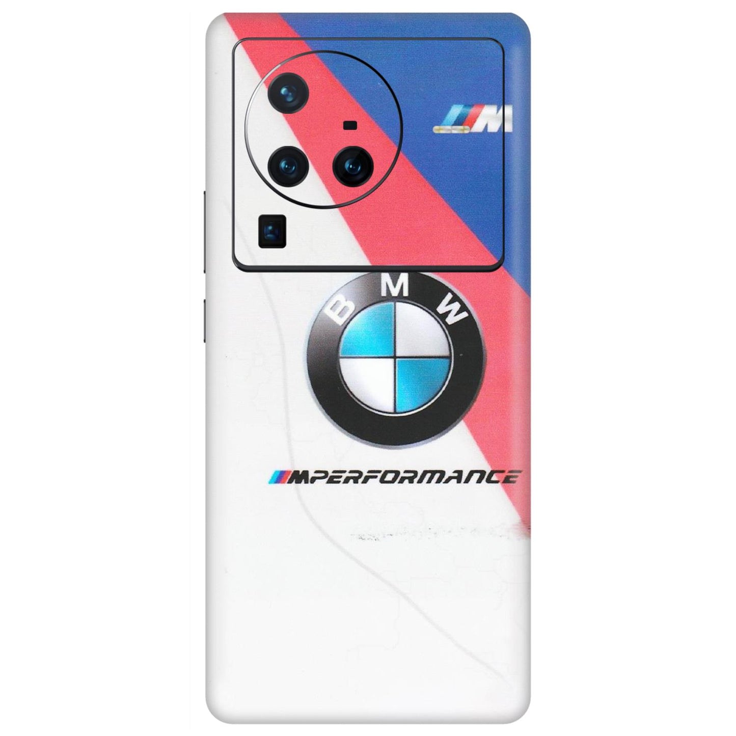 VIVO Z/V/X/T/U/S Series Phone Skins (All Models) - BMW Logo Performance - Matte Finish (M-27) Vivo X80 Pro (5G)