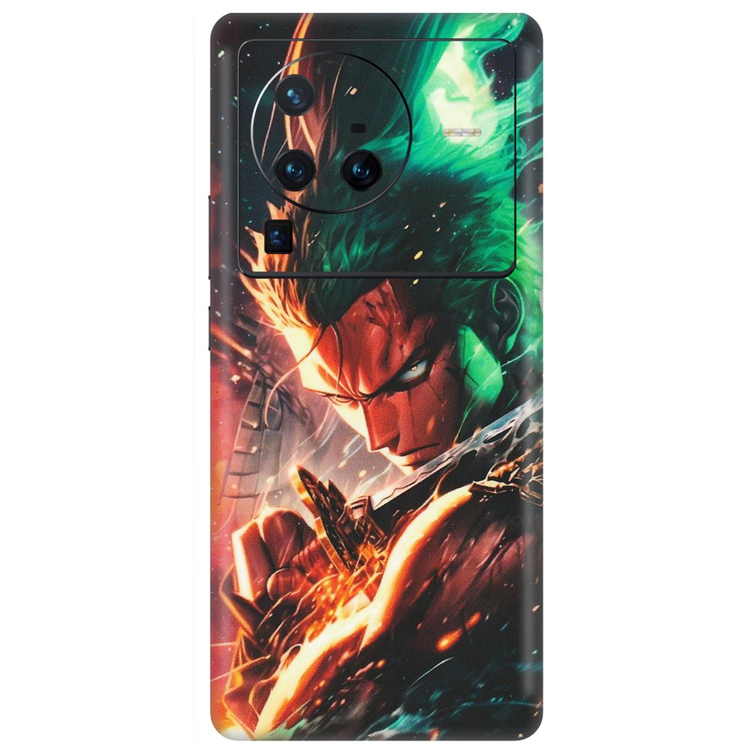 VIVO Z/V/X/T/U/S Series Phone Skins (All Models) - Anime Gojo Sword - Matte Finish (M-32) Vivo X80 Pro (5G)