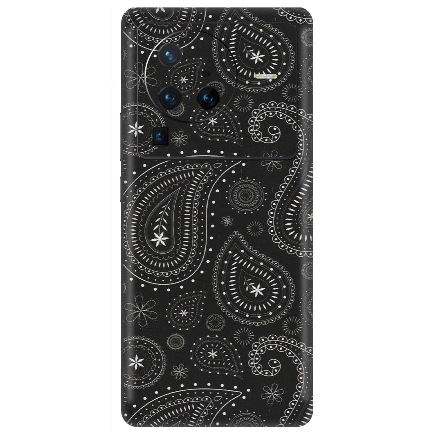 VIVO Z/V/X/T/U/S Series Phone Skins (All Models) - Black Sober Kerry - Matte Finish (M-37) Vivo X80 Pro (5G)