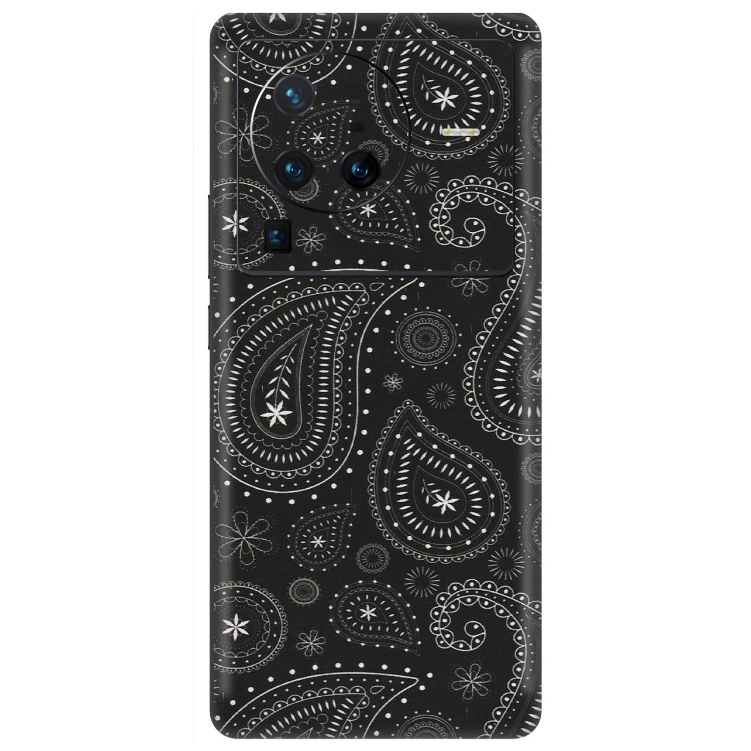 VIVO Z/V/X/T/U/S Series Phone Skins (All Models) - Black Sober Kerry - Matte Finish (M-37) Vivo X80 Pro (5G)