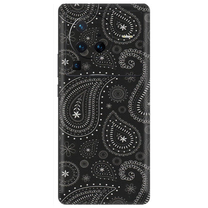 VIVO Z/V/X/T/U/S Series Phone Skins (All Models) - Black Sober Kerry - Matte Finish (M-37) Vivo X80 Pro (5G)