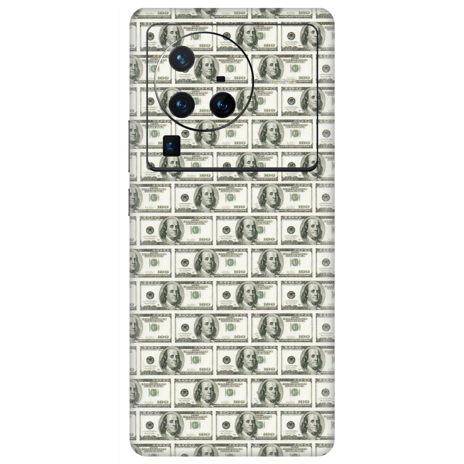 VIVO Z/V/X/T/U/S Series Phone Skins (All Models) - I Love Dollars - Matte Finish (M-40) Vivo X80 Pro (5G)