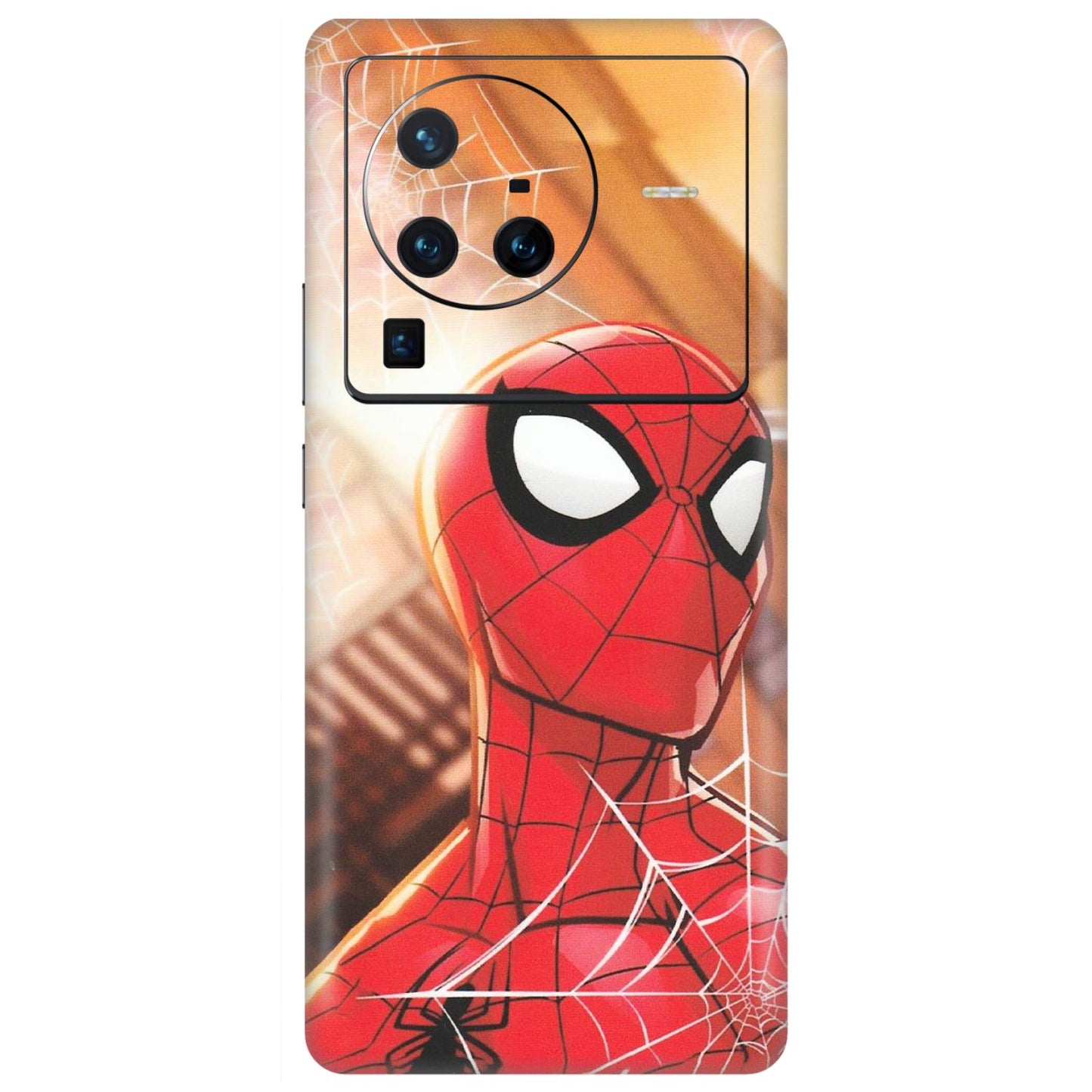 VIVO Z/V/X/T/U/S Series Phone Skins (All Models) - Spiderman Face New - Matte Finish (M-41) Vivo X80 Pro (5G)