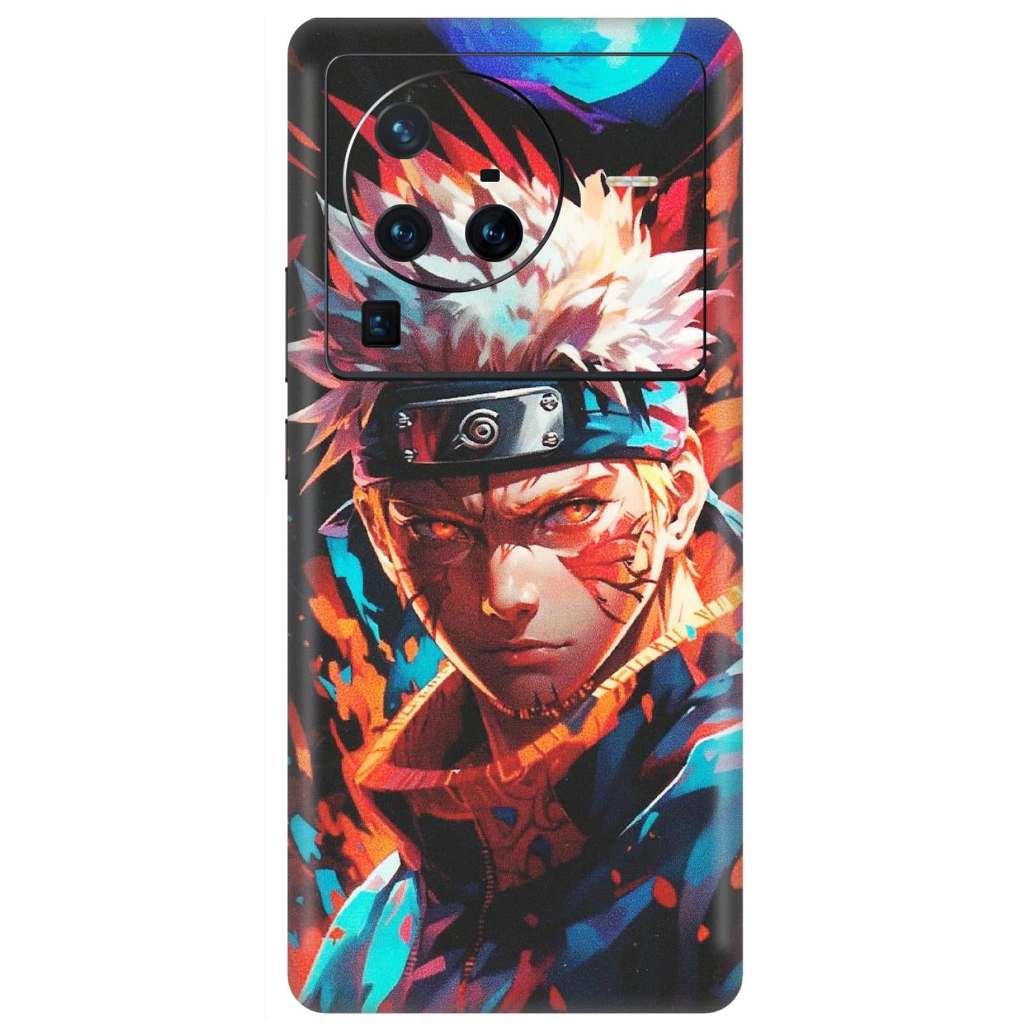VIVO Z/V/X/T/U/S Series Phone Skins (All Models) - Anime Ferocious Character - Matte Finish (M-44) Vivo X80 Pro (5G)