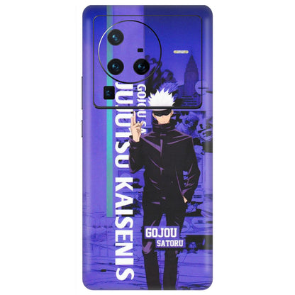 VIVO Z/V/X/T/U/S Series Phone Skins (All Models) - Jujutsu Kaisen Gojo - Matte Finish (M-05) Vivo X80 Pro (5G)