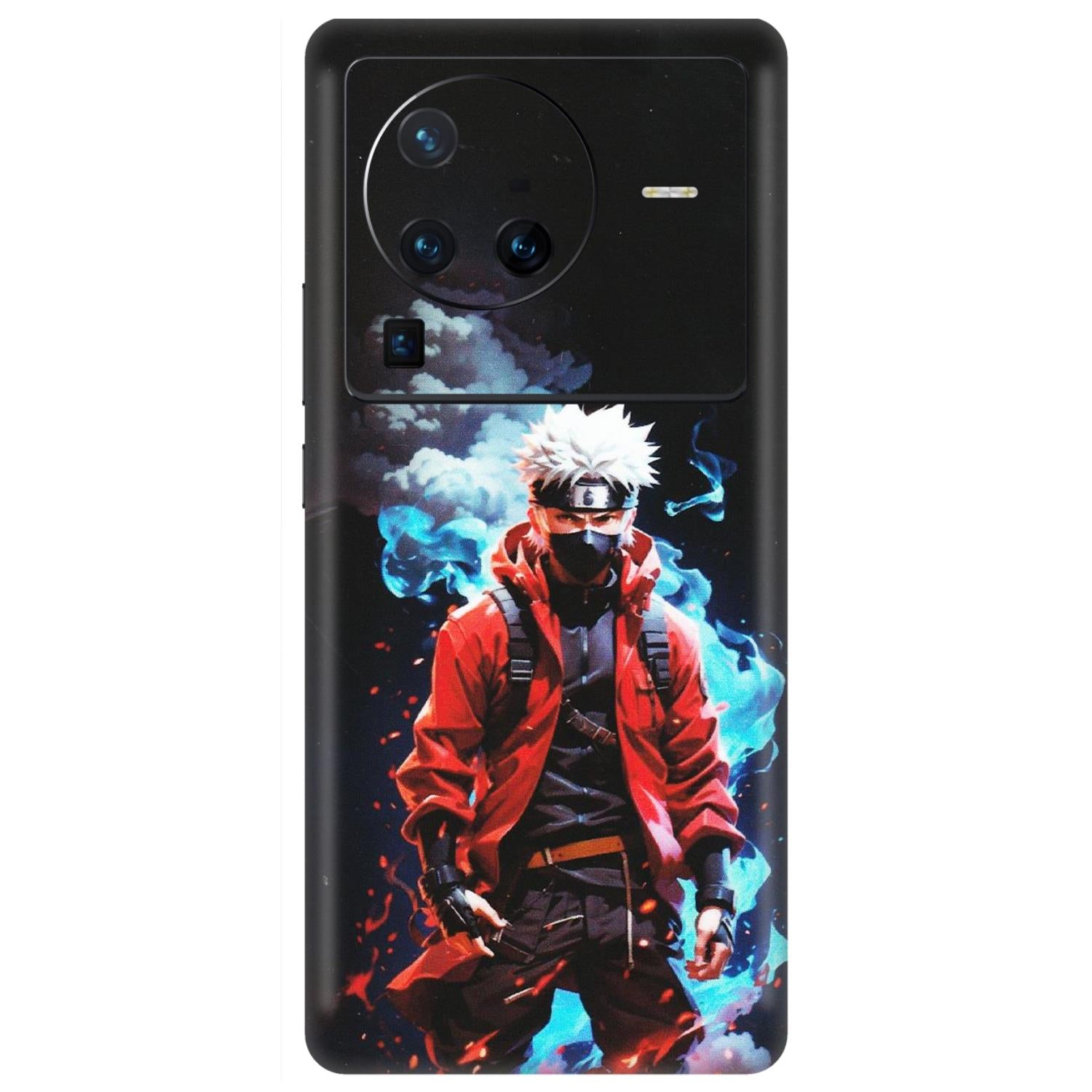 VIVO Z/V/X/T/U/S Series Phone Skins (All Models) - Kakashi Hatake Naruto - Matte Finish (M-60) Vivo X80 Pro (5G)
