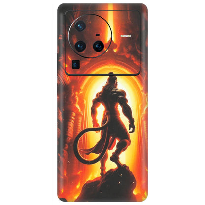VIVO Z/V/X/T/U/S Series Phone Skins (All Models) - HanumanJi - Matte Finish (M-06) Vivo X80 Pro (5G)