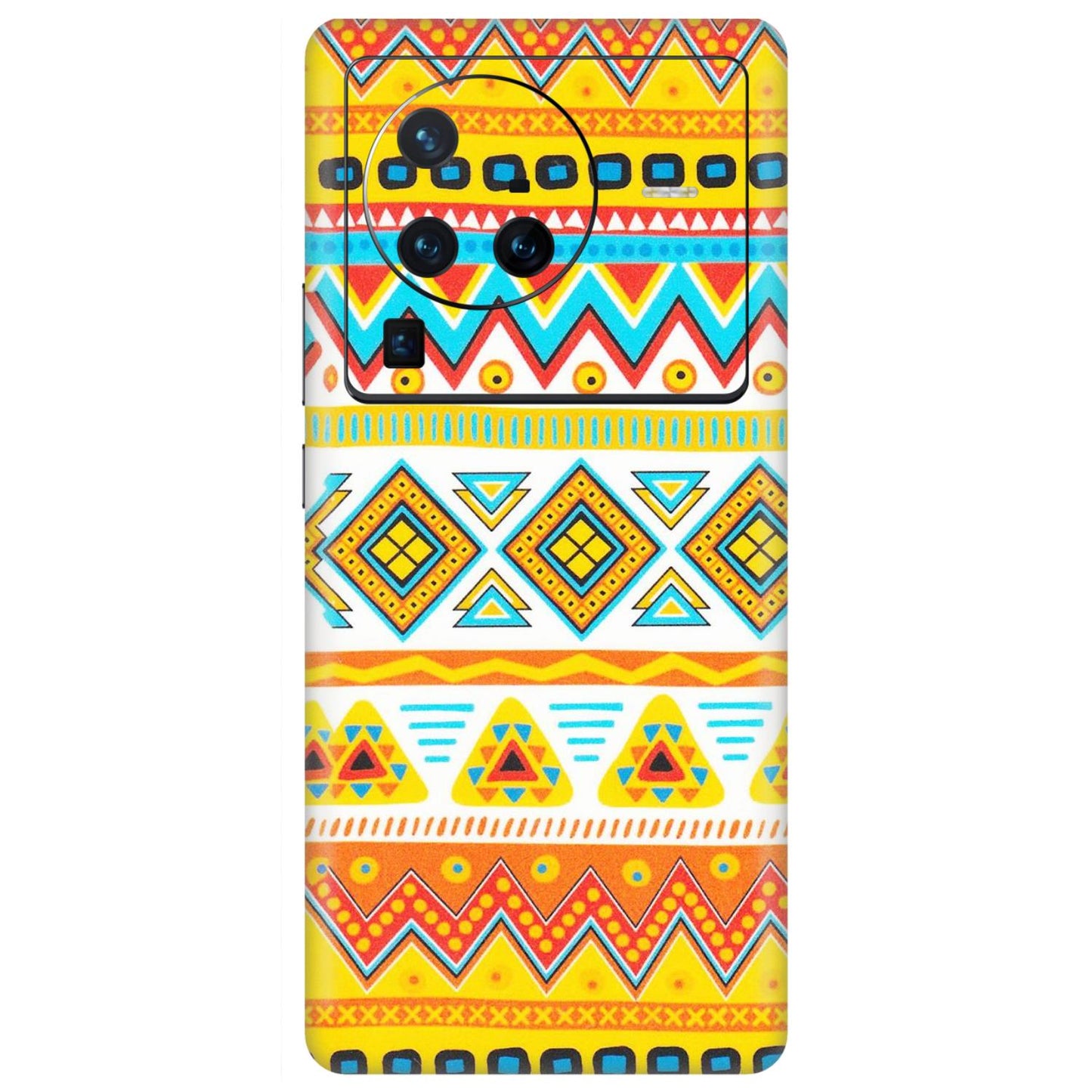 VIVO Z/V/X/T/U/S Series Phone Skins (All Models) - Mexican Abstract - Matte Finish (M-71) Vivo X80 Pro (5G)