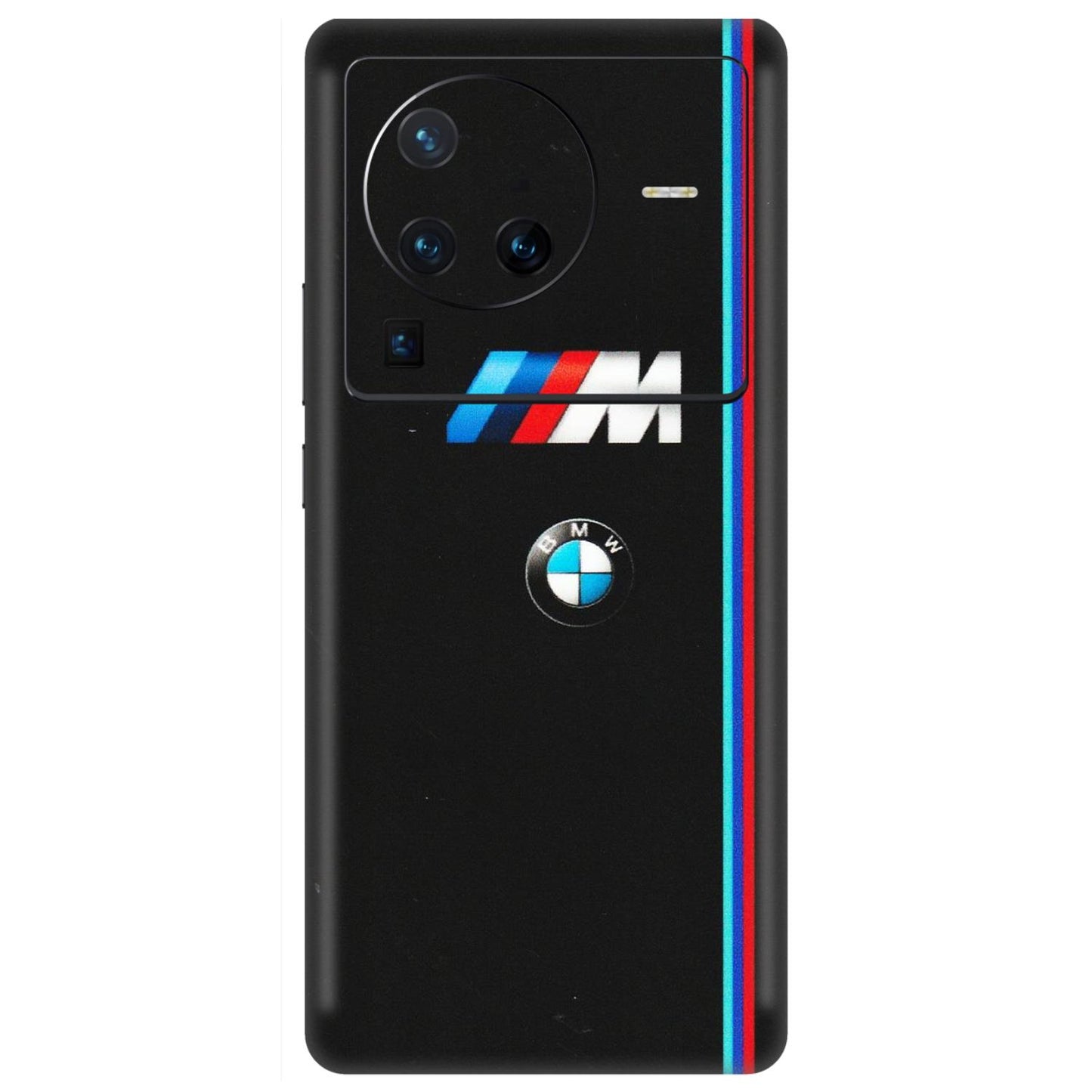 VIVO Z/V/X/T/U/S Series Phone Skins (All Models) - Styling With Black BMW - Matte Finish (M-74) Vivo X80 Pro (5G)