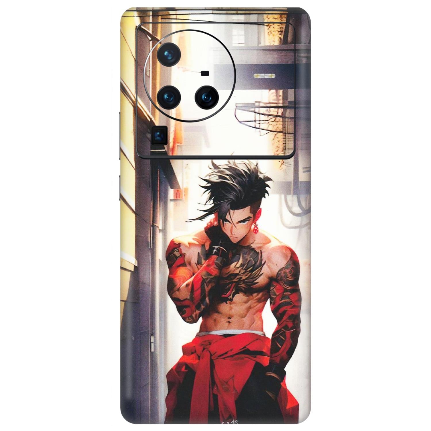 VIVO Z/V/X/T/U/S Series Phone Skins (All Models) - In the streets of Japan - Matte Finish (M-77) Vivo X80 Pro (5G)