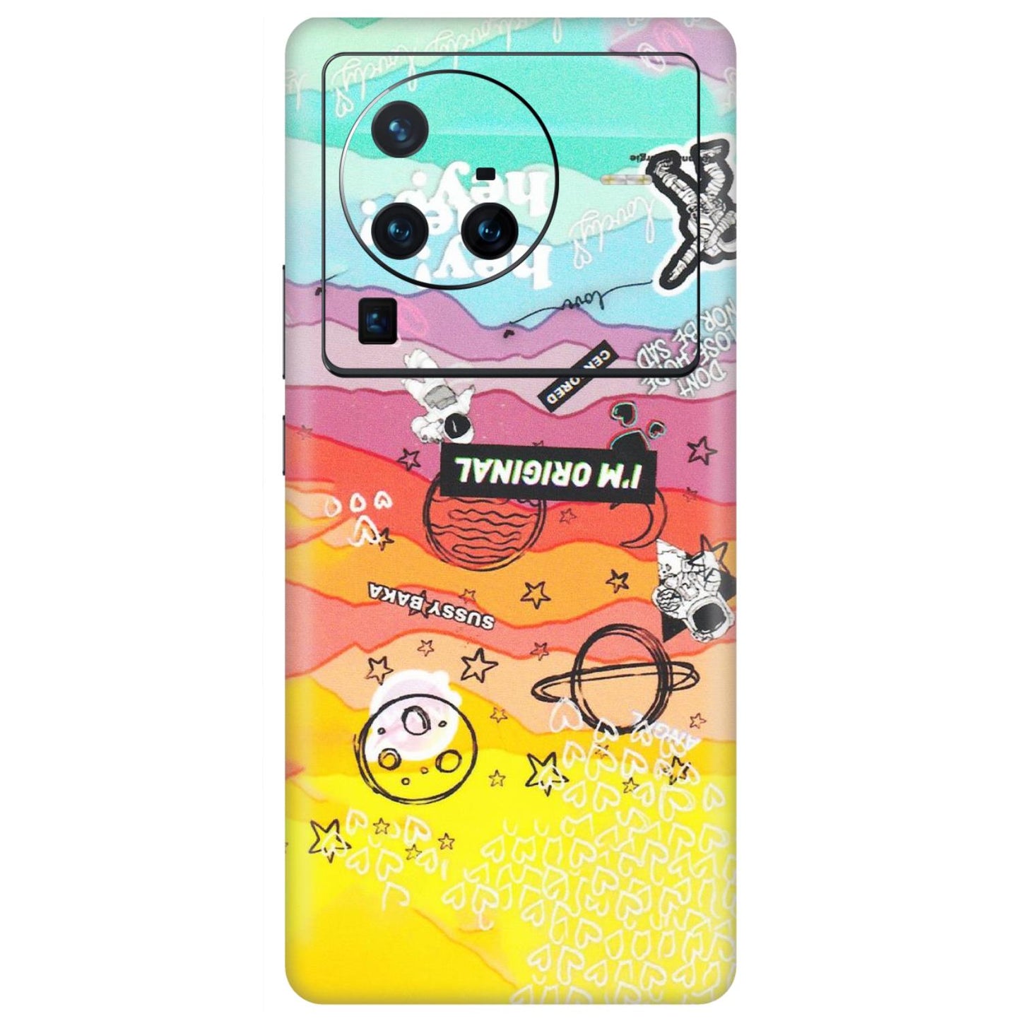 VIVO Z/V/X/T/U/S Series Phone Skins (All Models) - The Original Astronaut - Matte Finish (M-79) Vivo X80 Pro (5G)
