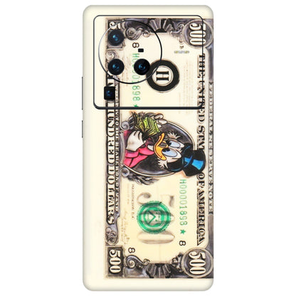 VIVO Z/V/X/T/U/S Series Phone Skins (All Models) - Five Hundred Dollar Duck - Transparent Finish (T-15) Vivo X80 Pro (5G)