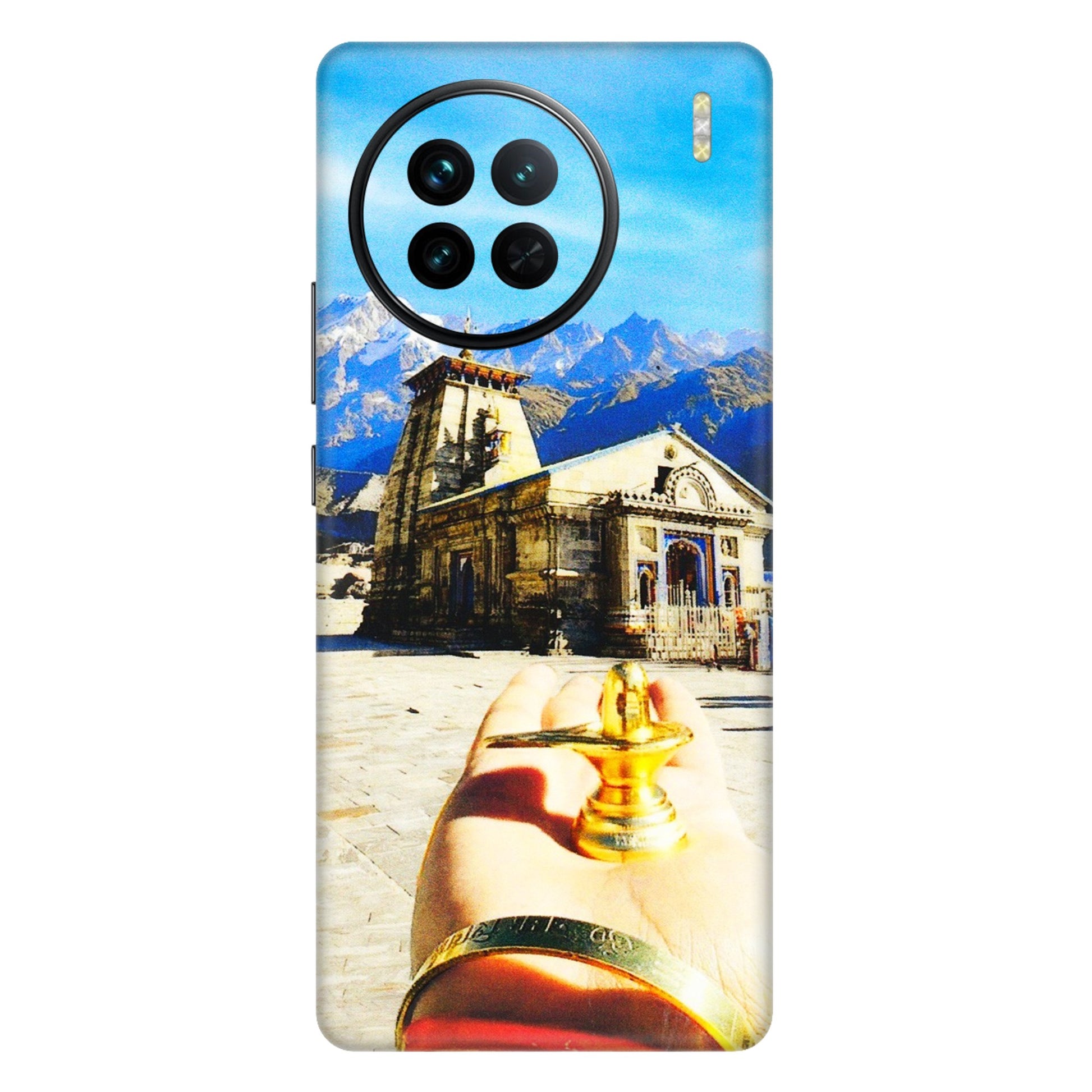 VIVO Z/V/X/T/U/S Series Phone Skins (All Models) - Beauty of Kedarnath - 3D Embossed Finish (L-108) Vivo X90
